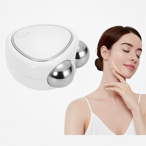 Masajeador Rejuvenecimiento Lifting Facial Microcorriente Color Blanco