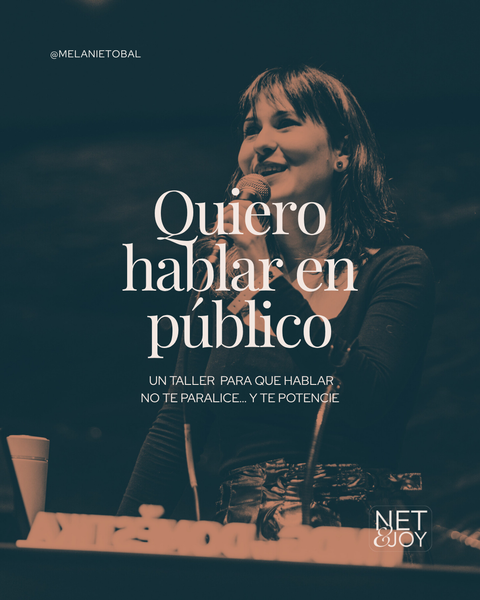 Taller | Quiero hablar en público