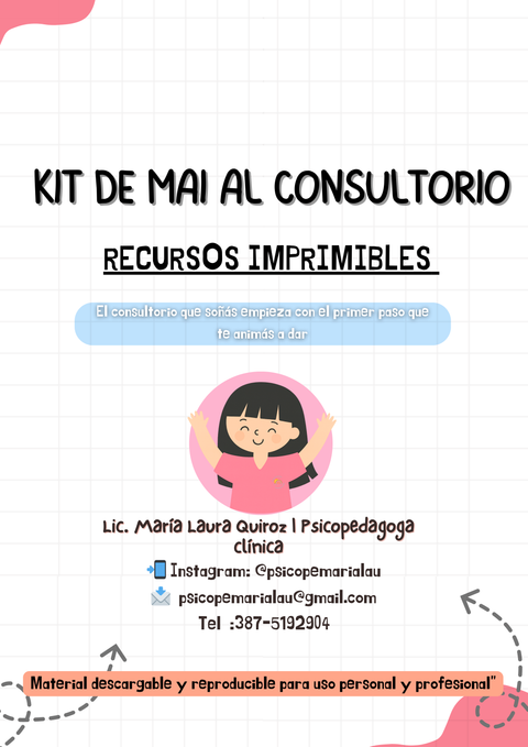 GUIA+KIT IMPRIMIBLE -DE MAI AL CONSULTORIO