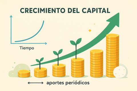 El Secreto para Multiplicar tu Capital: Cómo los Aportes Periódicos Potencian el Interés Compuesto