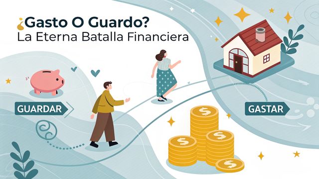 ¿Gasto o guardo? La eterna batalla financiera