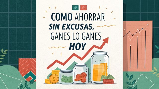 Cómo ahorrar sin excusas, ganes lo que ganes hoy