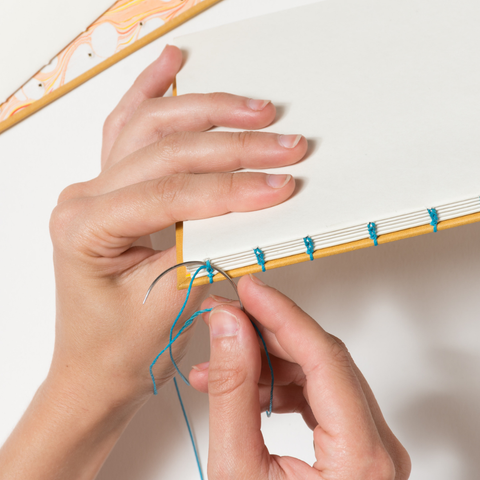 Encuadernación copta