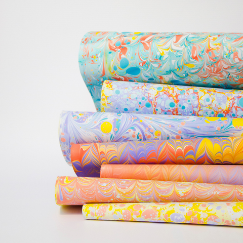 Workshop presencial de Papeles Marmolados