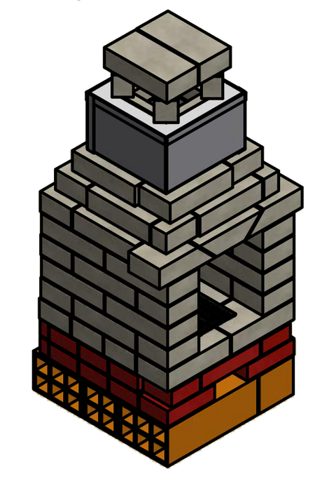 Plano PDF de cámara de combustión Danesa5 229x114x63