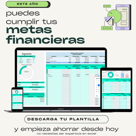 Plantilla Finanzas personales