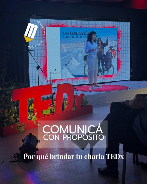 Por qué dictar tu charla TEDX 