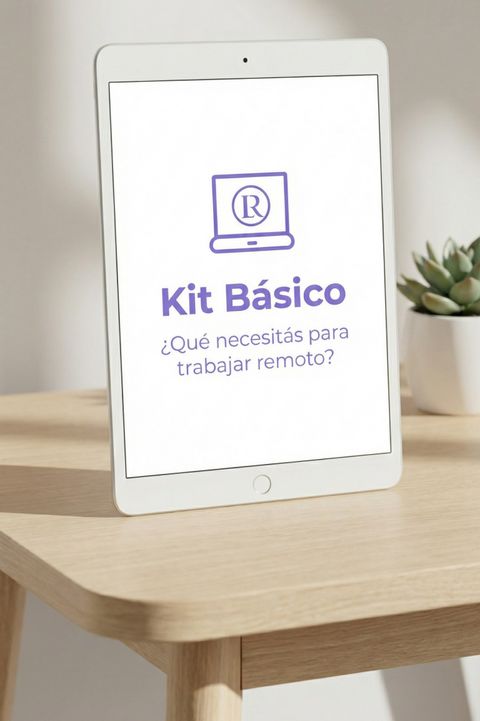 Kit Básico: ¿Qué necesitás para trabajar remoto?🤔