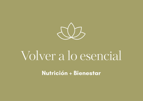 Volver a lo esencial 