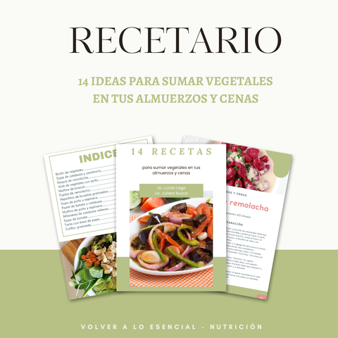 Recetario Vegetales