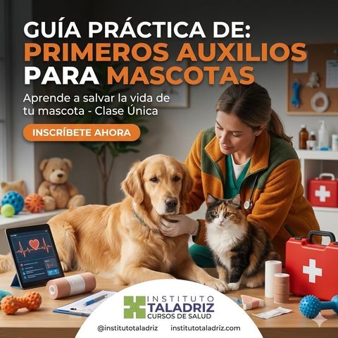 Primeros Auxilios para Mascotas 🐾| Guía Práctica