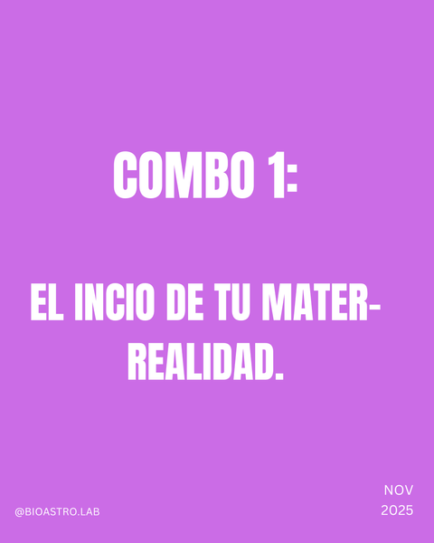 COMBO 1 — “Inicio del Despertar”