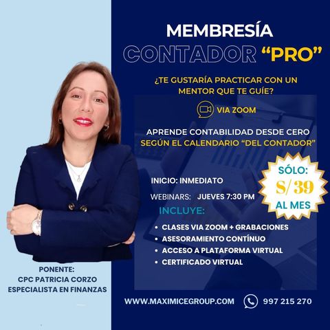 MEMBRESIA CONTADOR PRO