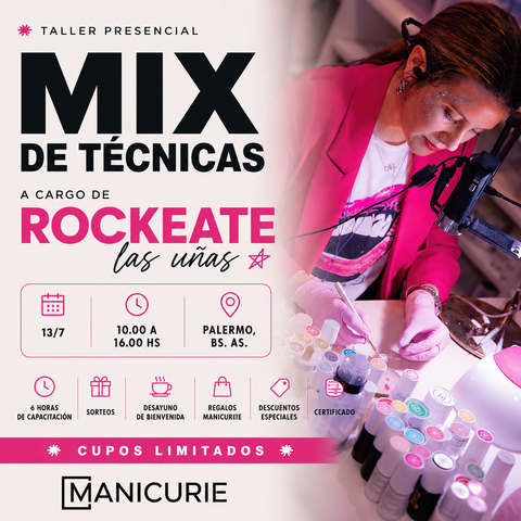 Taller Presencial con Rockeate las Uñas