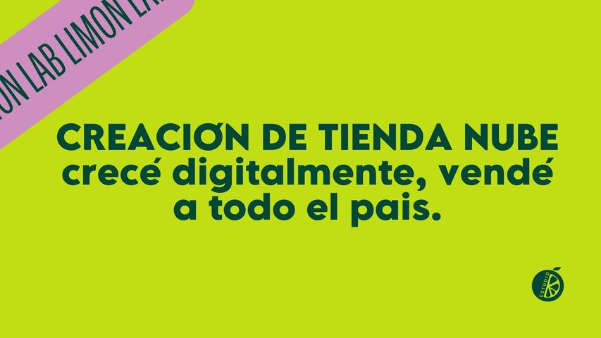 Creá tu Tienda Nube y potenciá tu negocio.