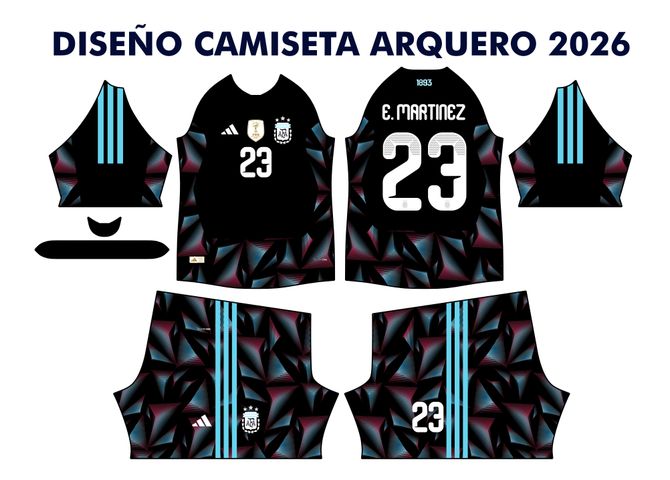 DISEÑO CAMSIETA ARQUERO 2026