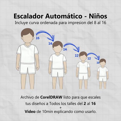 Escalador automático - Niños