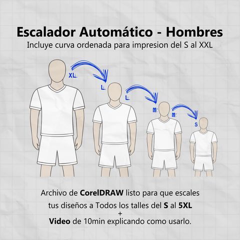 Escalador Automático - Hombres