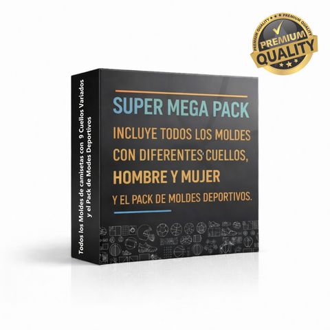 SUPER MEGAPACK con todos los moldes 