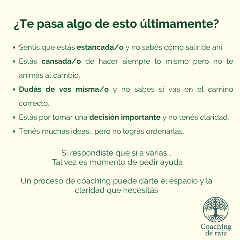 Sesión de Coaching 1 a 1