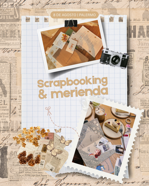 Scrapbooking & Merienda: Agosto | CABA