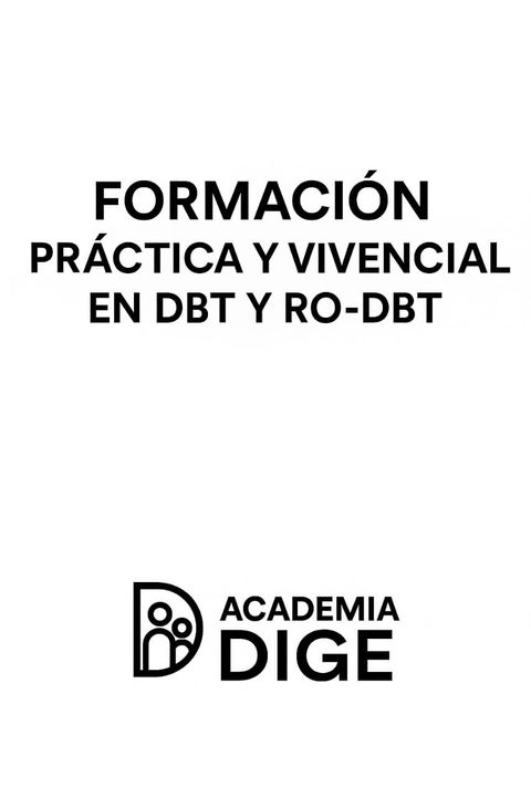 Formacion anual practica y vivencial en DBT Y RO-DBT