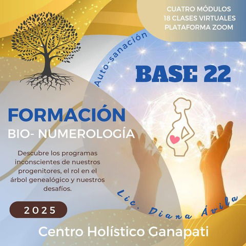 Formación Holística Bio-Numerología con Base 22