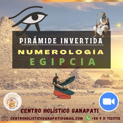 Numerología Egipcia con la pirámide invertida