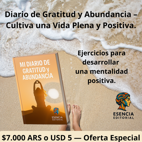 Diario de Gratitud y Abundancia – Cultiva una Vida Plena y Positiva