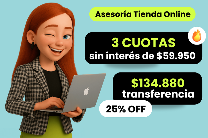 🛒Asesoría Tienda Online - 1 sesión de 60 minutos