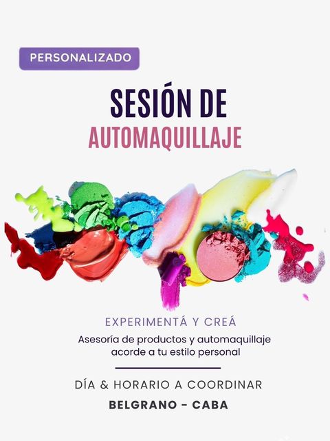 Sesión de Automaquillaje - Presencial 