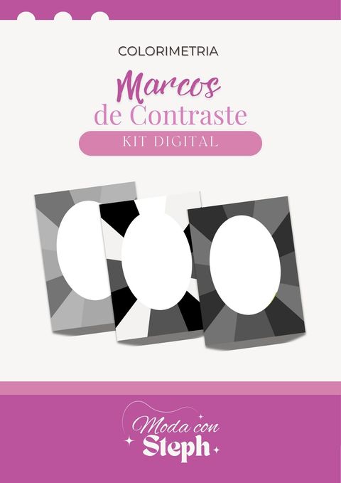 Marcos de Contraste Colorimetria - Kit Digital