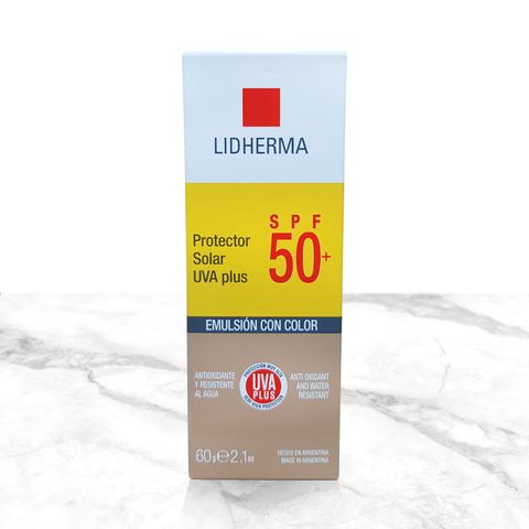 LIDHERMA - PROTECTOR SOLAR CON COLOR 50