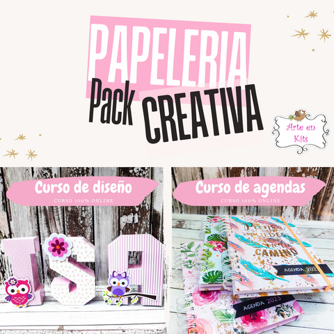 Pack Papelería Creativa