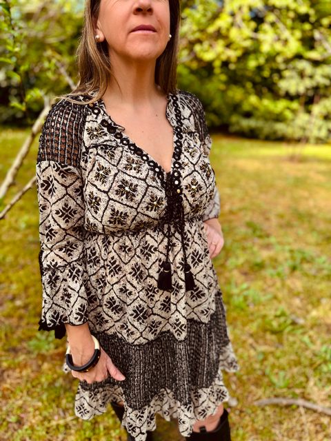 Vestido Bombay corto