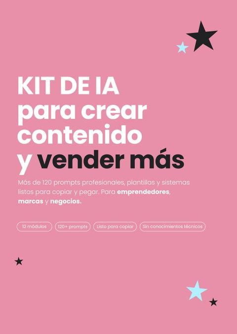 Kit de IA para Crear Contenido y Vender Más