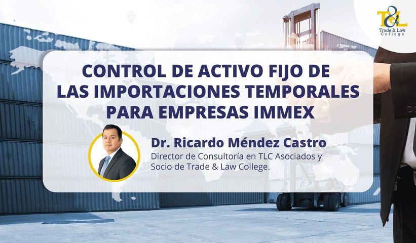 Control de Activo Fijo de las Importaciones Temporales para Empresas IMMEX