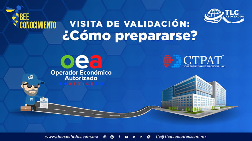 Bee Conocimiento TLC: Visita de Validación ¿Cómo prepararse? OEA y C-TPAT Mtra. Karen Anaya.