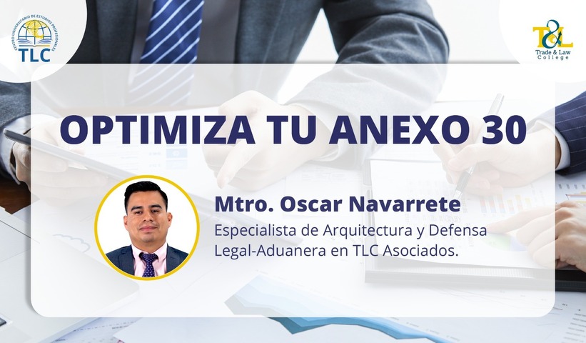 Optimiza tu Anexo 30