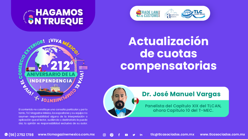 Hagamos un Trueque - Actualización de cuotas compensatorias por el Dr. José Manuel Vargas