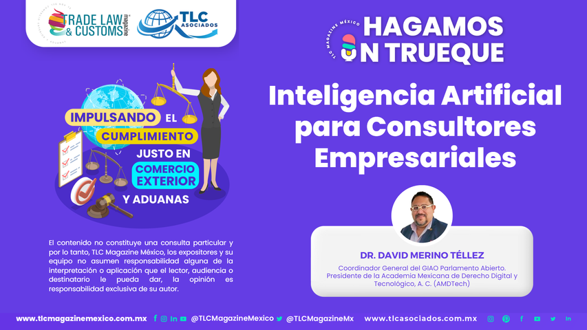 Hagamos un Trueque - Inteligencia Artificial para Consultores Empresariales por el Dr. David Merino Téllez