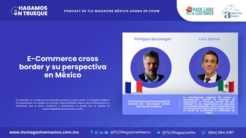 E-Commerce cross border y su perspectiva en México por Phillipe Boulanger y Luis Quiroz