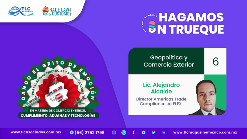 Hagamos un Trueque - Geopolítica y Comercio Exterior por el Lic. Alejandro Alcalde