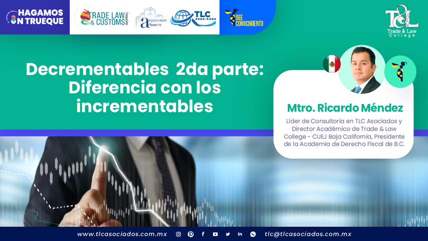 Bee Conocimiento - Decrementables 2da parte: Diferencia con los incrementables por el Mtro. Ricardo Méndez