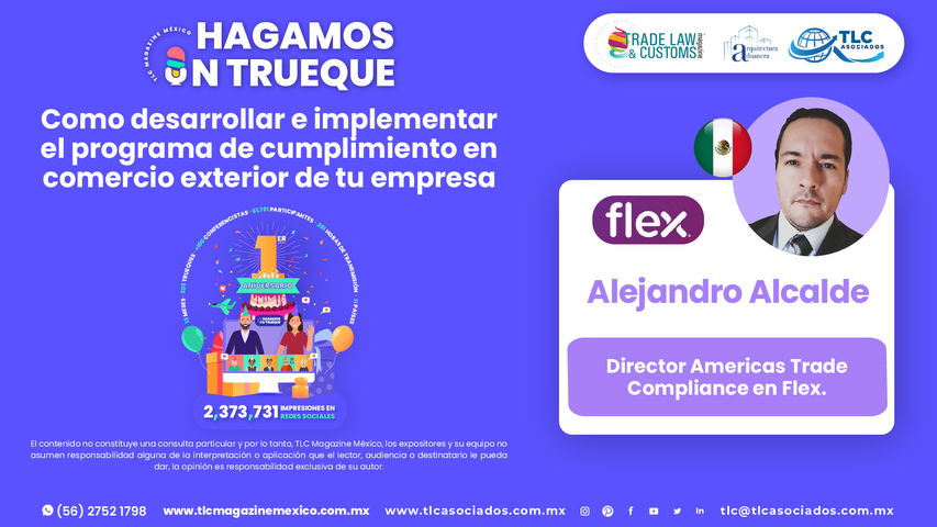 Hagamos un Trueque - Como desarrollar e implementar el programa de cumplimiento en comercio exterior de tu empresa por Alejandro Alcalde