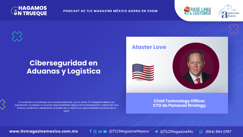 Ciberseguridad en Aduanas y Logística por Alaster Love