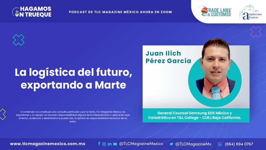 La logística del futuro, exportando a Marte por Juan Ilich Pérez García