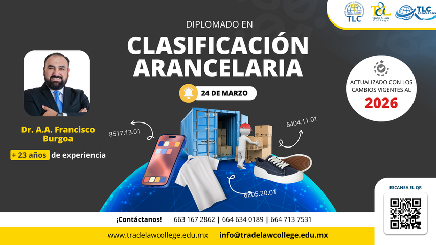 DIPLOMADO CLASIFICACION ARANCELARIA 2026