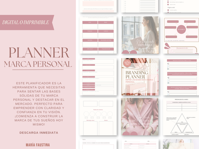 PLANNER MARCA PERSONAL
