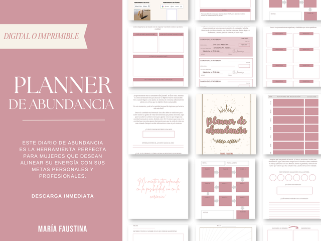 PLANNER ABUNDANCIA